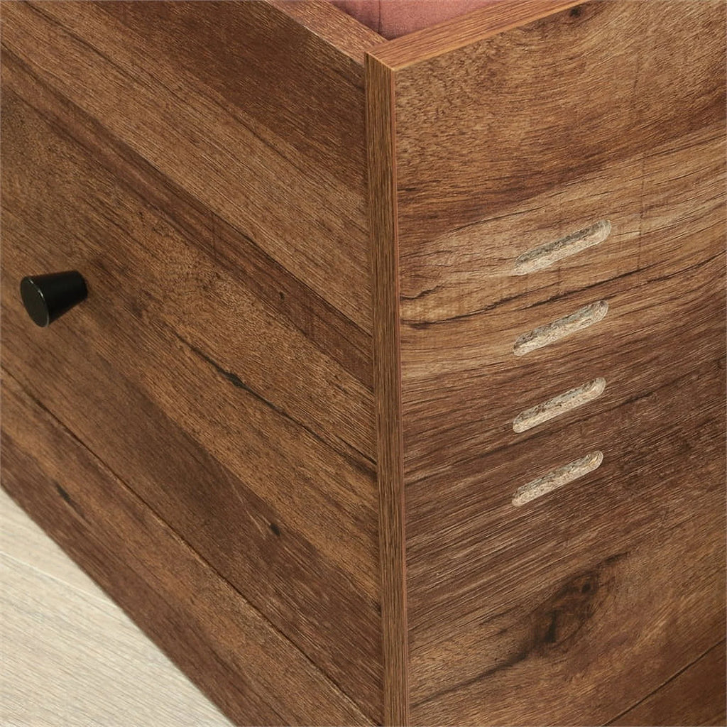 Vintage Oak Engineered Wood Bed P862054