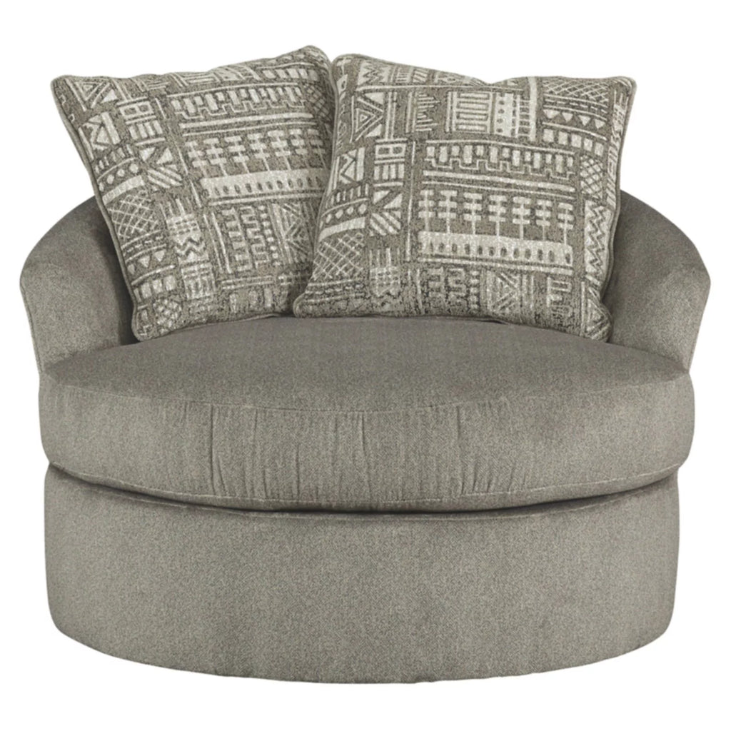 Swivel Accent Chair in Ash X31737
