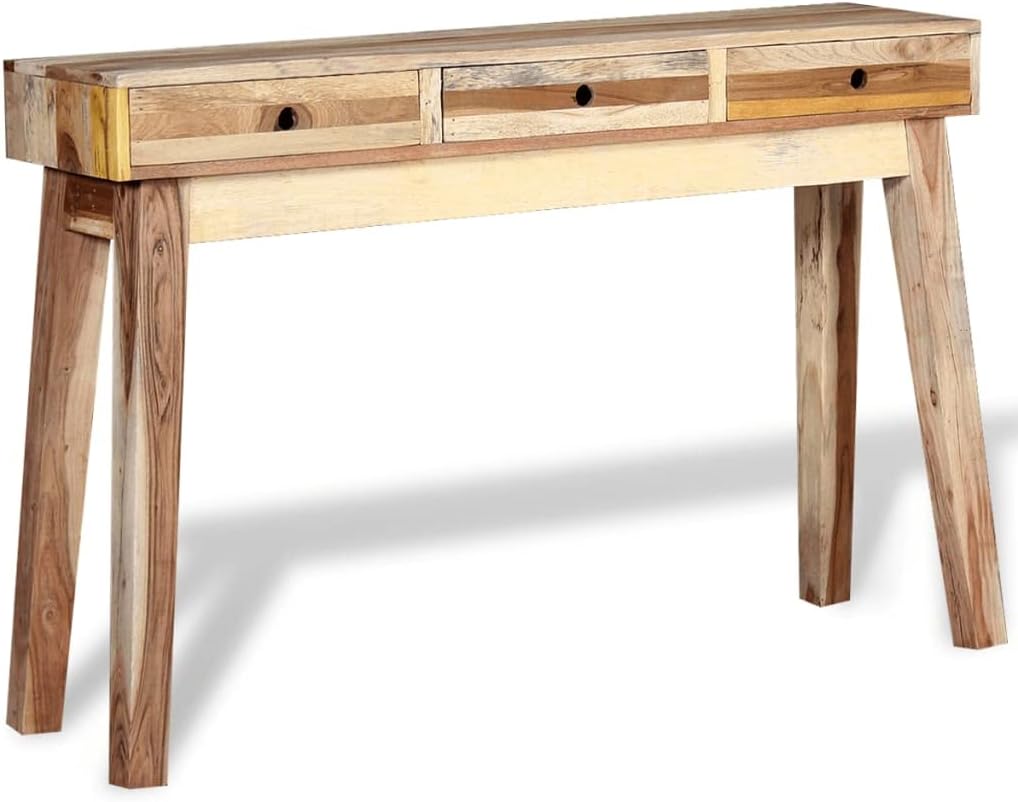 Solid Reclaimed Wood Console Table J50476
