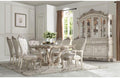 9-Piece Dining Set with Extendable Table, 6 Side Chairs and 2 Arm Chairs F332