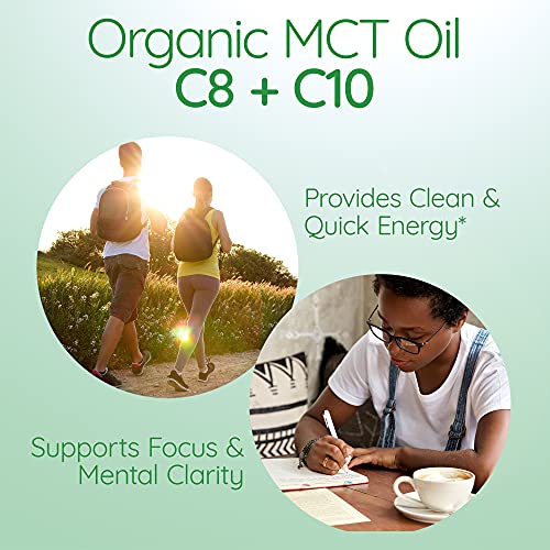 Organic MCT Oil C8 & C10 Unflavored 40 fl oz N466170