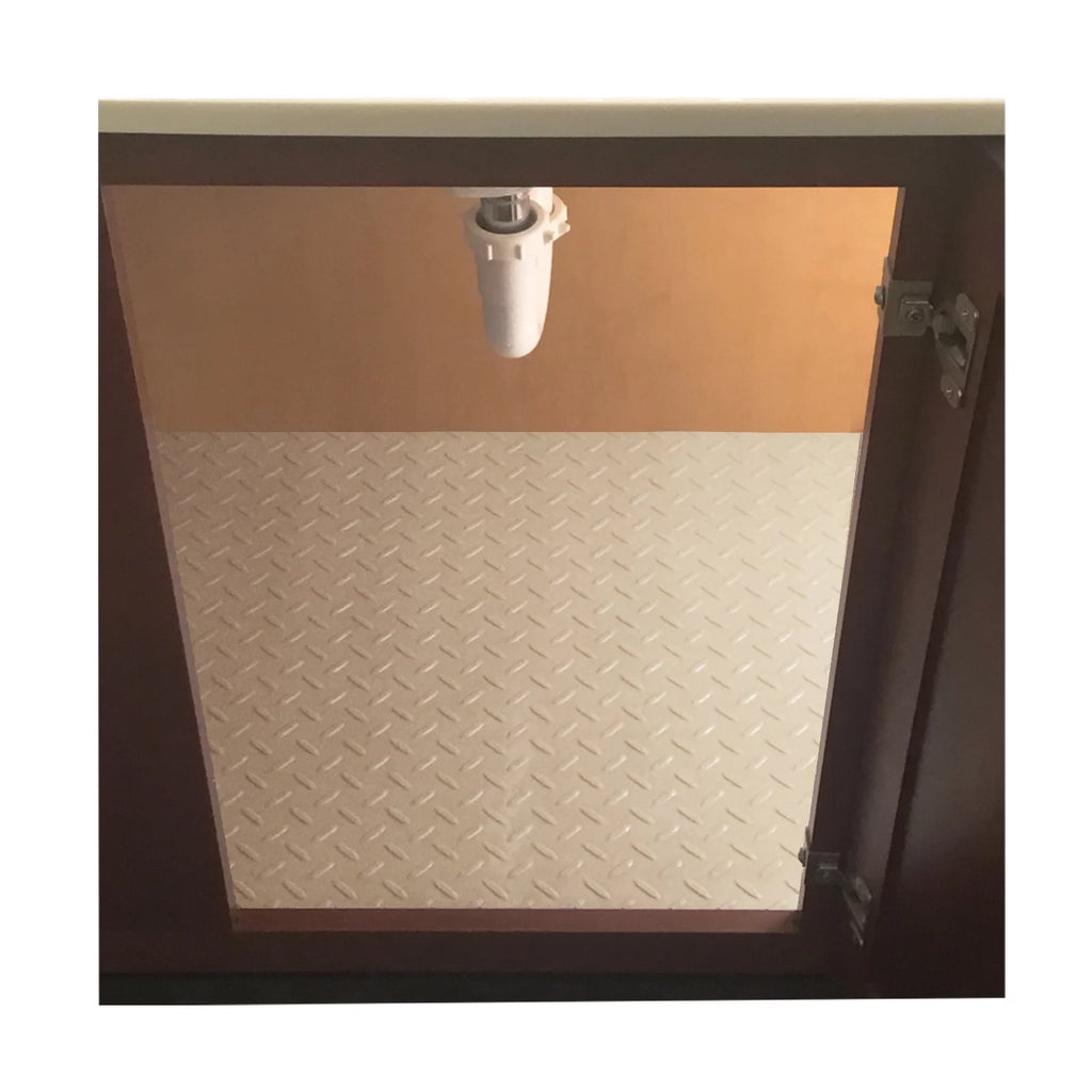 Beige/Tan Under Sink Mat S8649