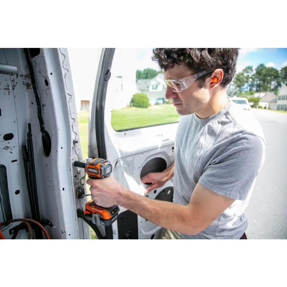 18V SubCompact Brushless Cordless 1/2 in. Impact Wrench Kit with 2.0 Ah Battery U3258