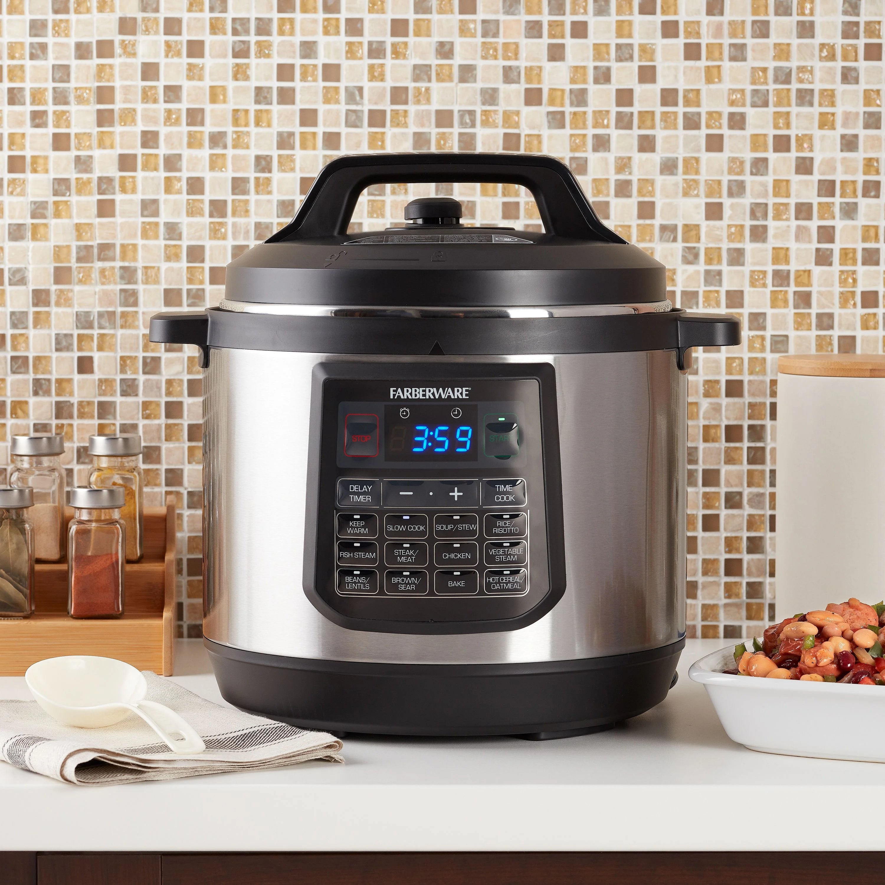8-Quart 7-in-1 Programmable Pressure Cooker A81476