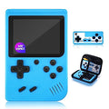 Handheld Retro Video Game Console with 3.0 Inch Screen (Blue-800 Games) R8294