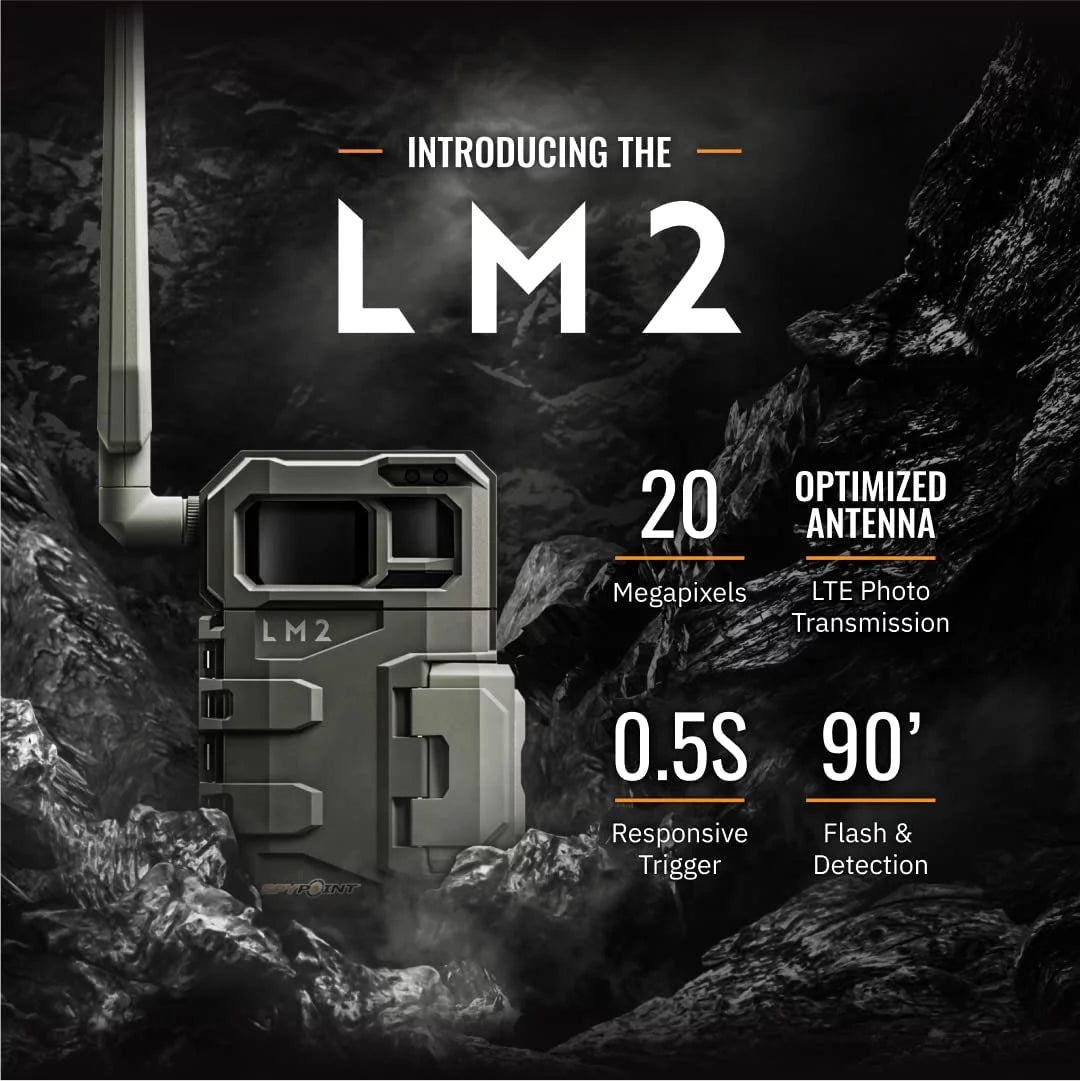 20MP Infrared Cellular Trail Camera with 90' Detection Range C622176