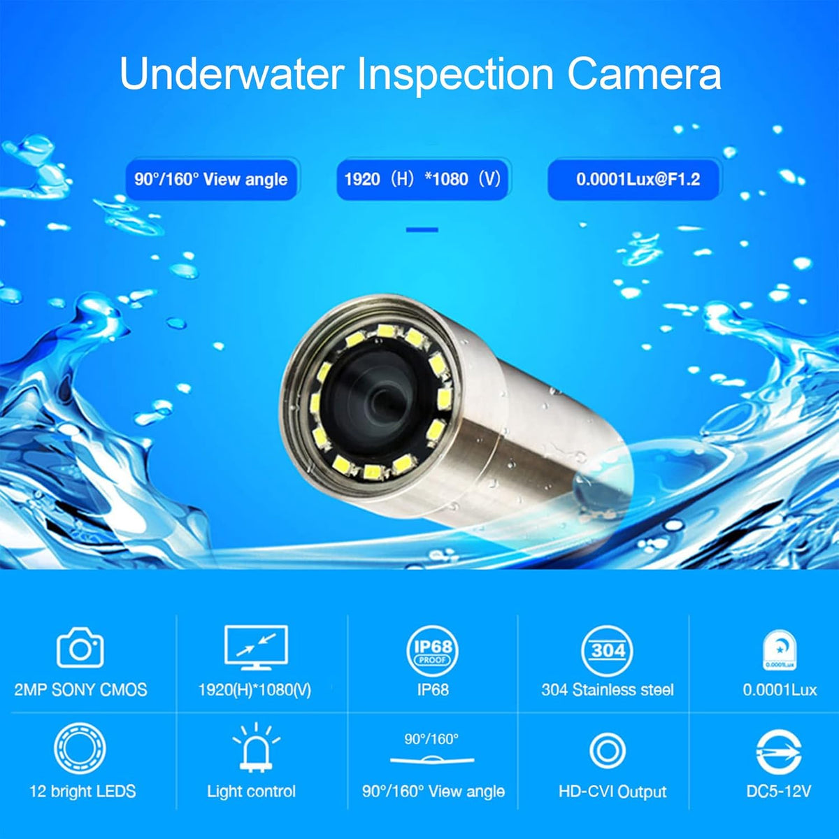 Modular Underwater Camera Kit with Compact Size N1629