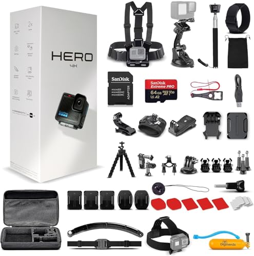 Compact Waterproof Action Camera with 4K Ultra HD Video I4146
