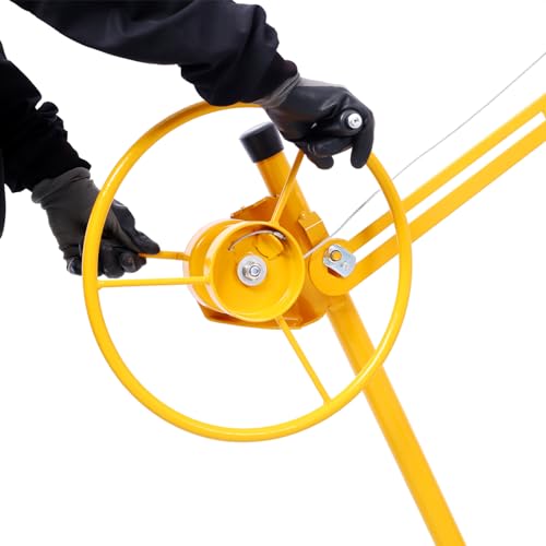 Black+Yellow Drywall Panel Hoist 150LBS X853