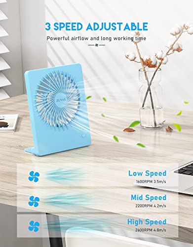 Black Rechargeable Portable Desk Fan G173