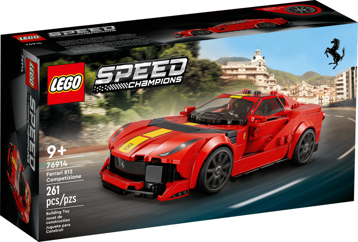 Sports Red Race Car Building Kit K76068