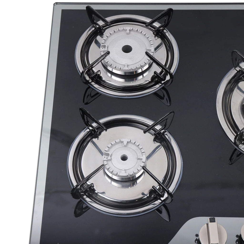 30" 5 Burner Gas Cooktop with Tempered Glass P8046
