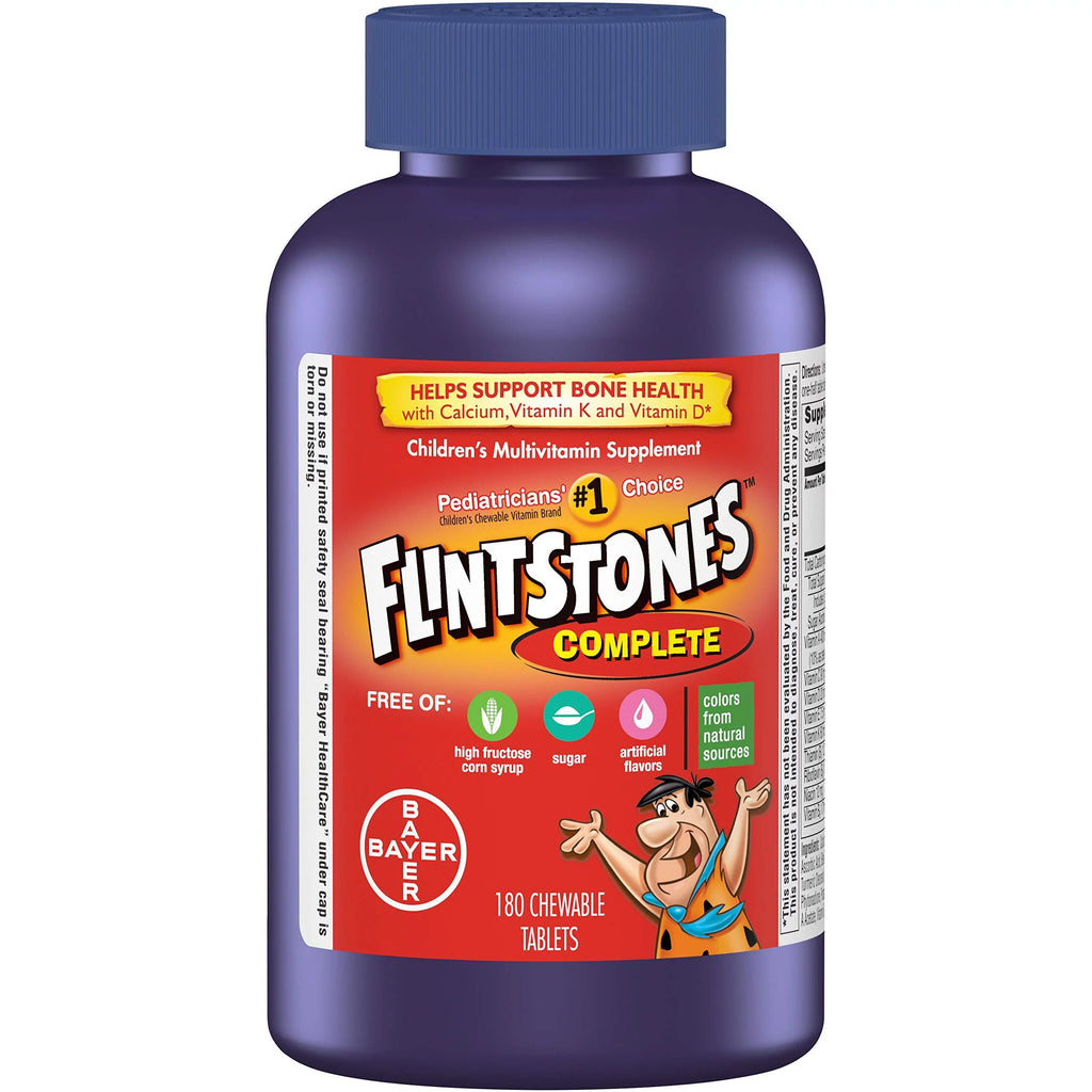 Chewable Multivitamin for Kids with Iron, Calcium, Vitamin C, Vitamin D, 180ct L2159