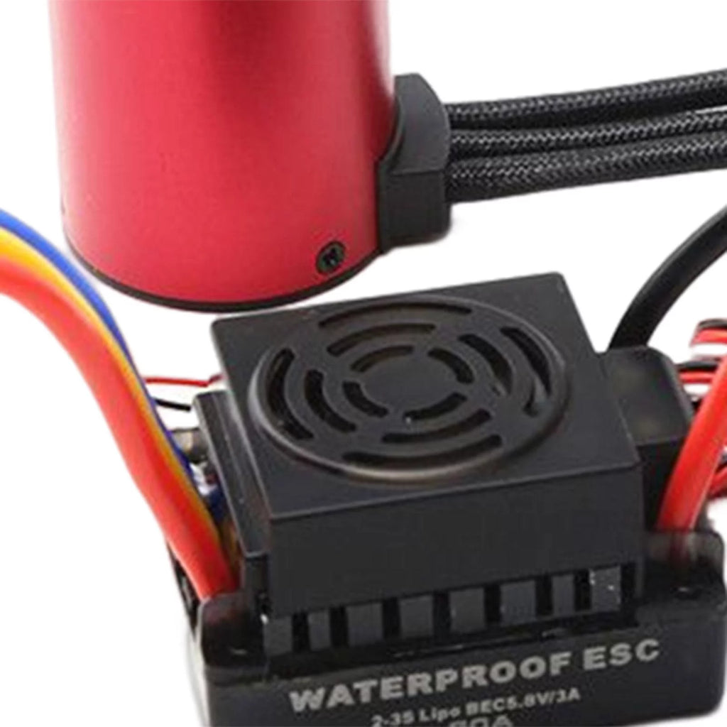 Waterproof Brushless Motor 60A ESC 50Mmx36mm 4 Poles 2300kv J696
