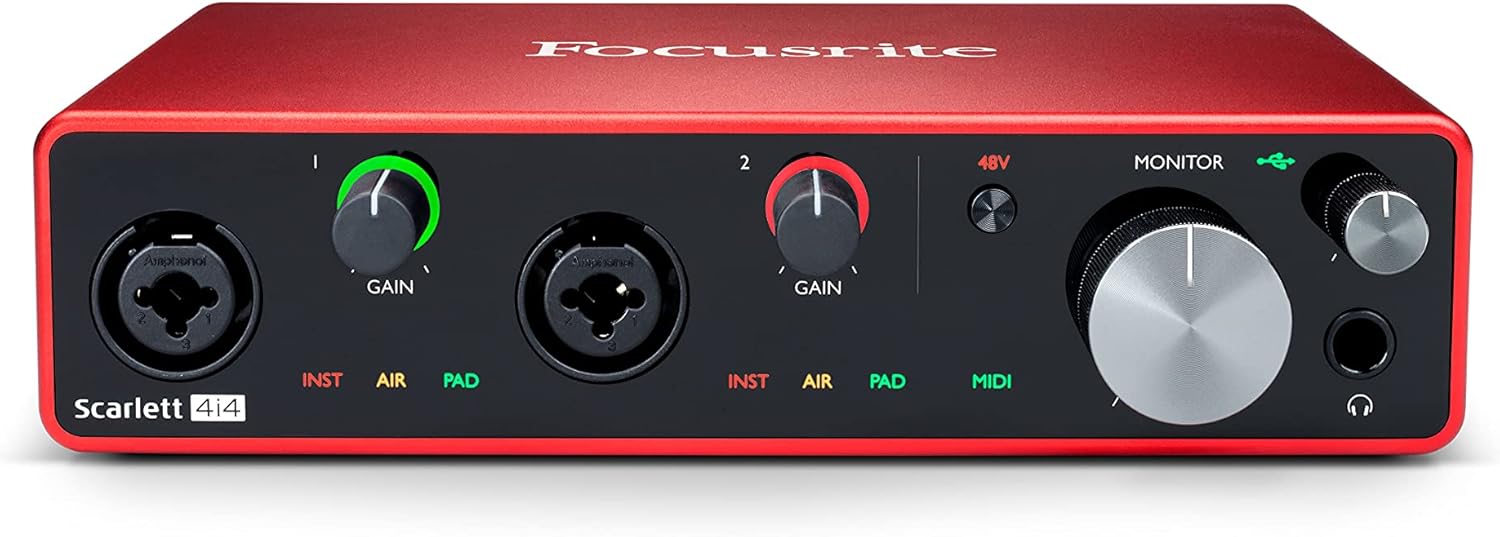 4x4 USB Audio Interface A356171