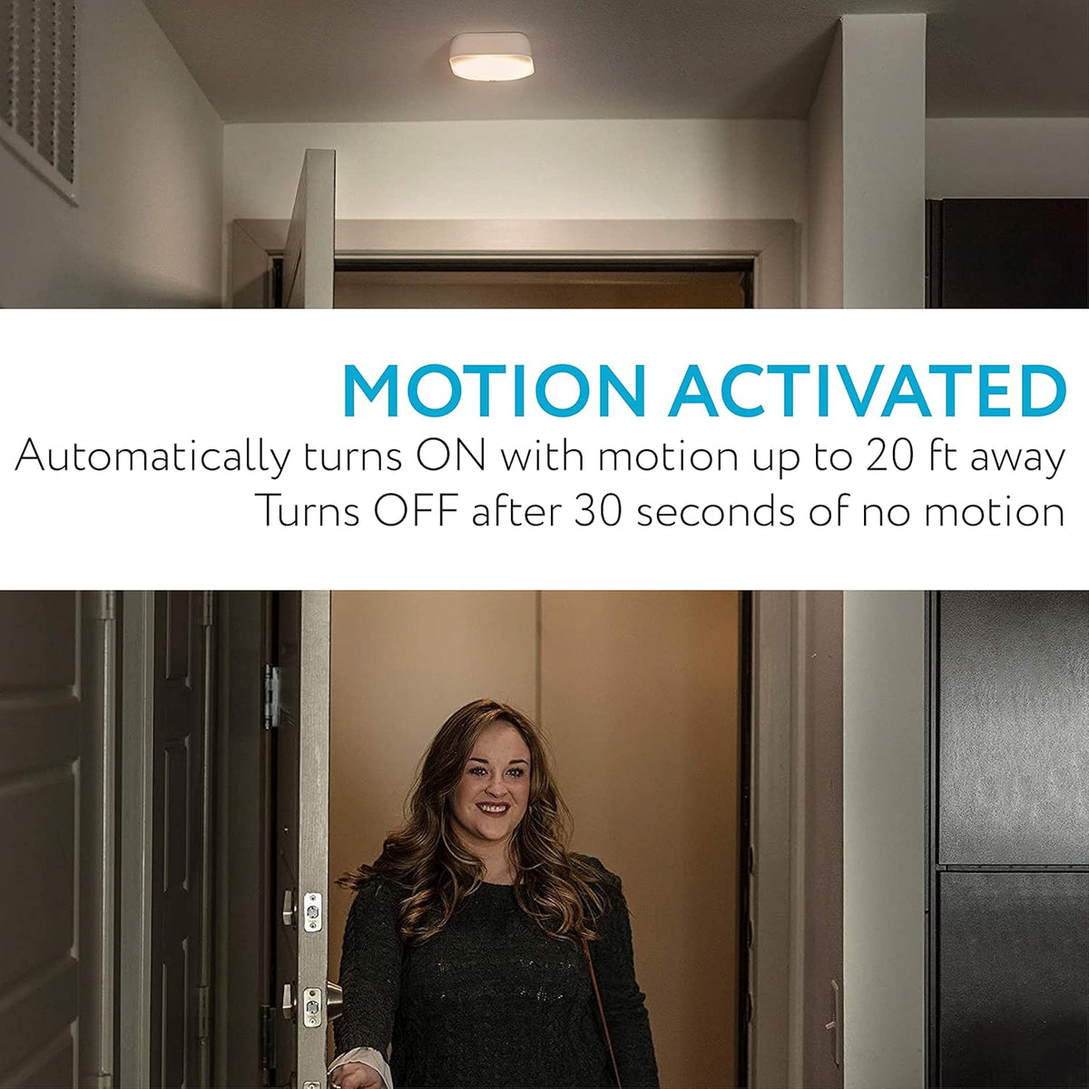 Wireless Motion Sensor LED Ceiling Light A1319
