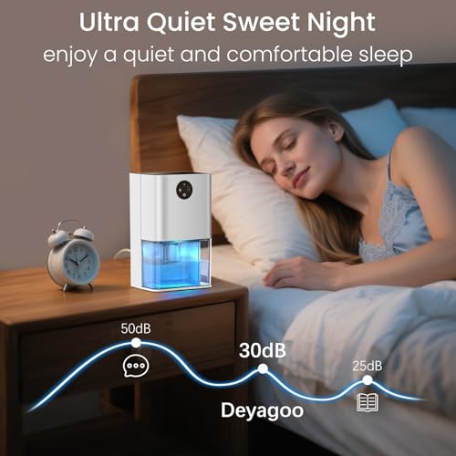 50 OZ Small Dehumidifier with Auto Shut Off M896