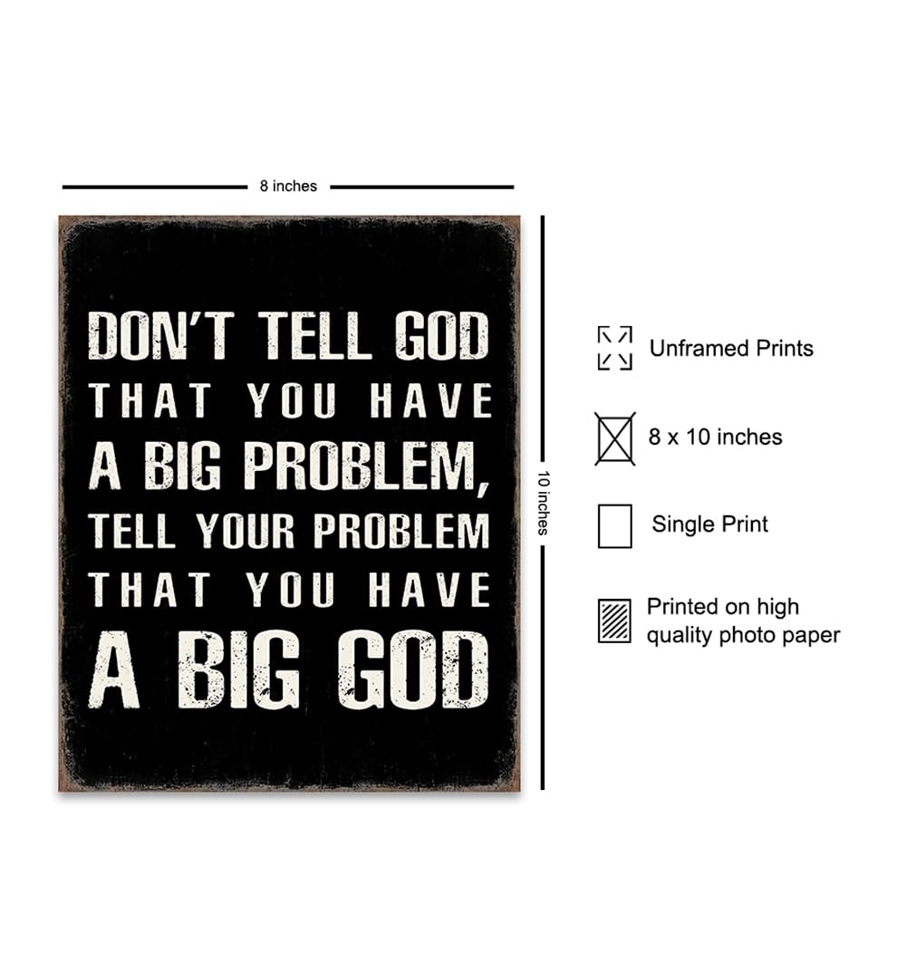 Christian Faith Wall Art Poster O24049