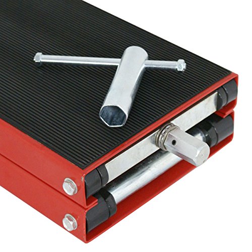 1100 LB Wide Deck Motorcycle Scissor Lift Jack Stand K270206