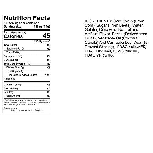 12 Flavor Gummi Bear Cubs, 5lbs Candy N492097