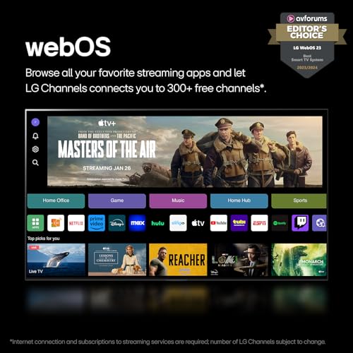 65-Inch OLED Smart TV 4K Flat Screen U93403