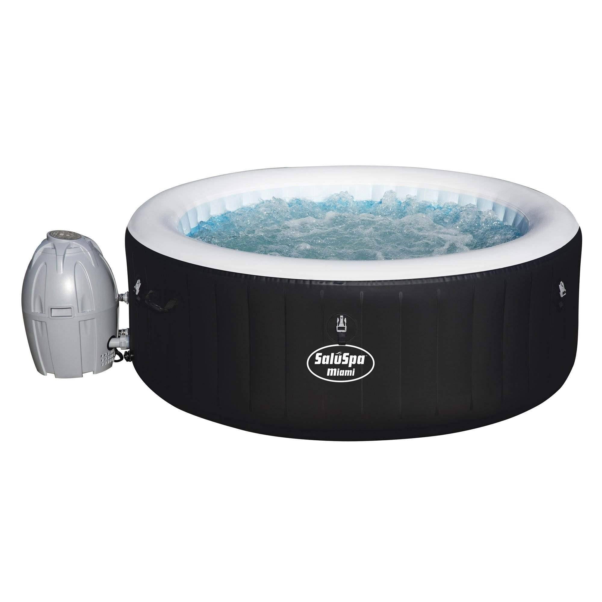 Black Portable Hot Tub C817
