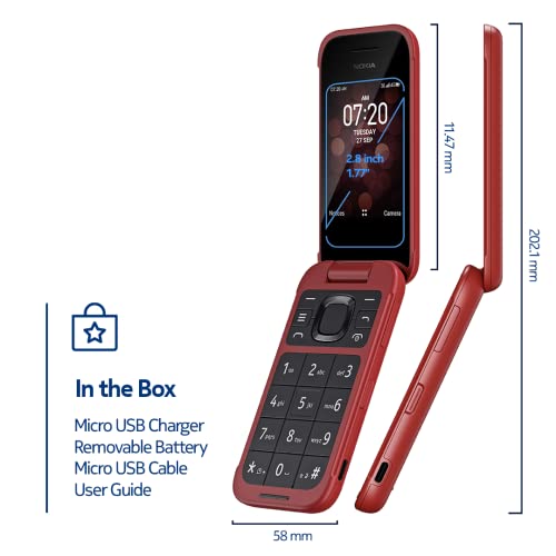 Black Unlocked Flip Phone E2454