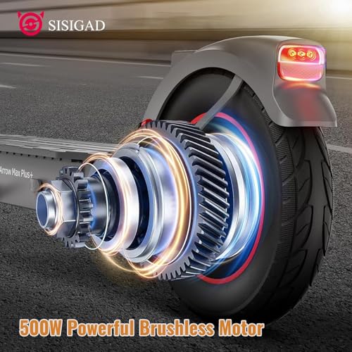 Electric Scooter with 10" Tires, 600W Peak Motor, 22 MPH Speed, 30 Miles Range, Dual Brakes, LCD Display R680222