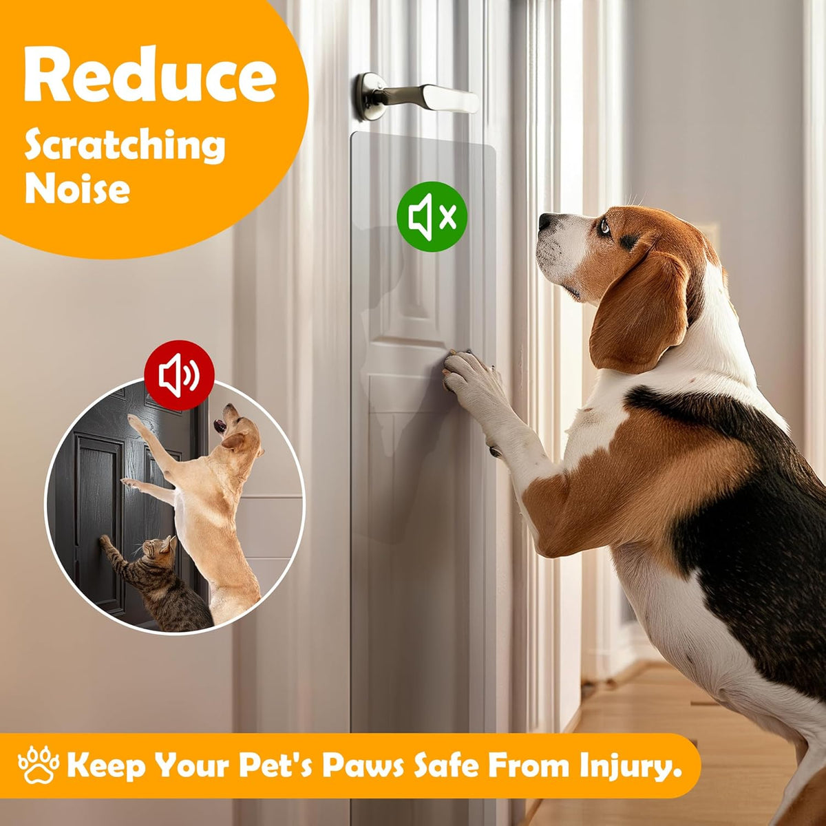2-Pack 40'' x 16'' PVC Door Protector I842048