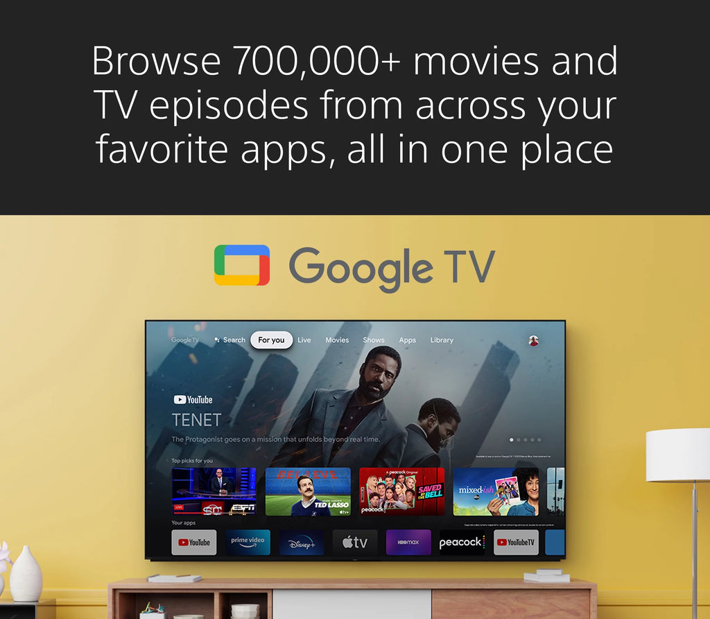 55” 4K HDR OLED TV with smart Google TV J2048