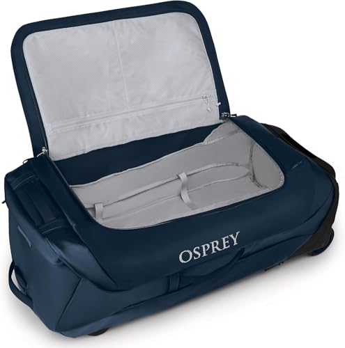 Black 120L Wheeled Travel Duffel Bag V1689