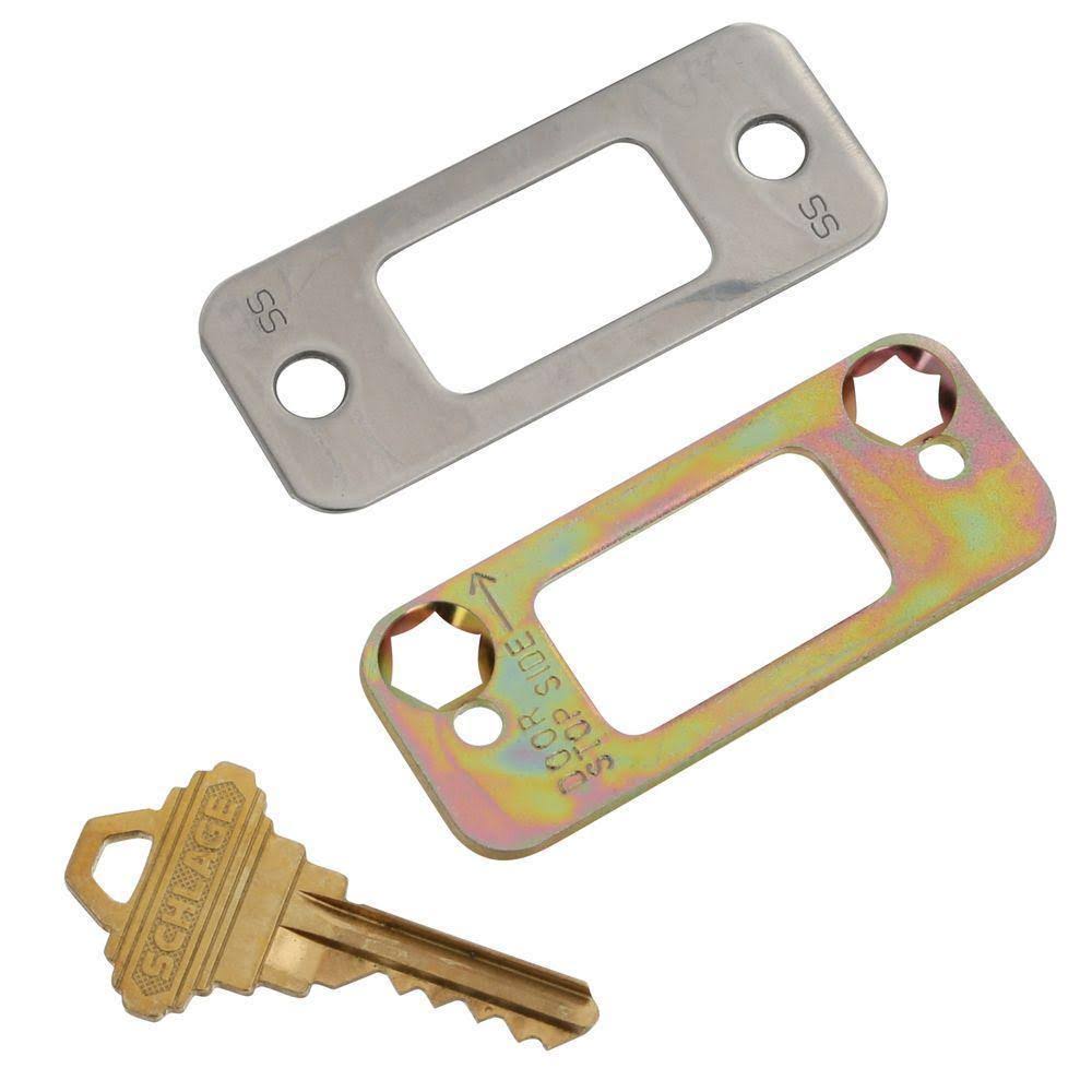 Satin Nickel Touchscreen Deadbolt with Alarm S322