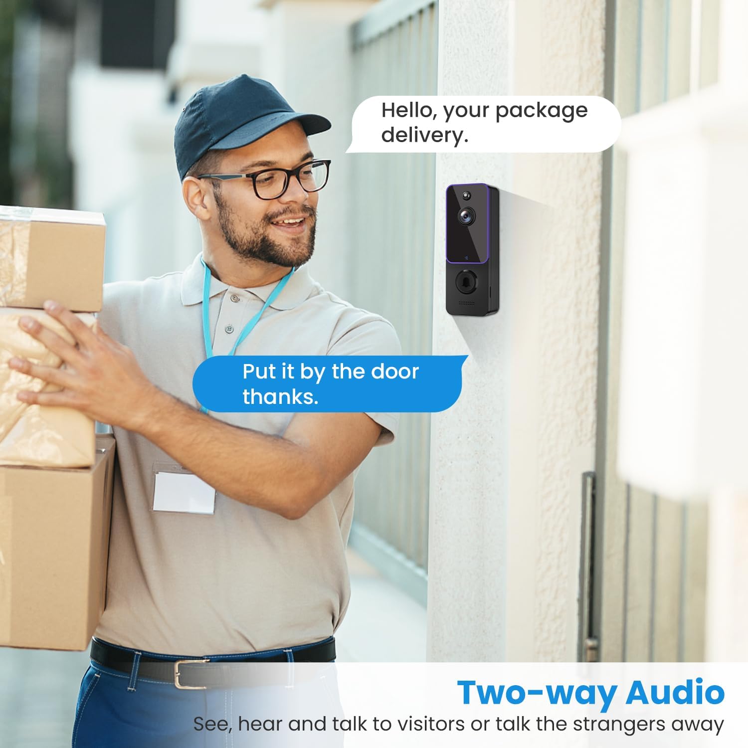 Wireless Doorbell Camera with Night Vision S1505