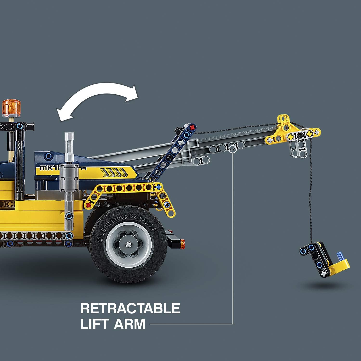Heavy Duty Forklift Building Kit (592 Pieces) V15416