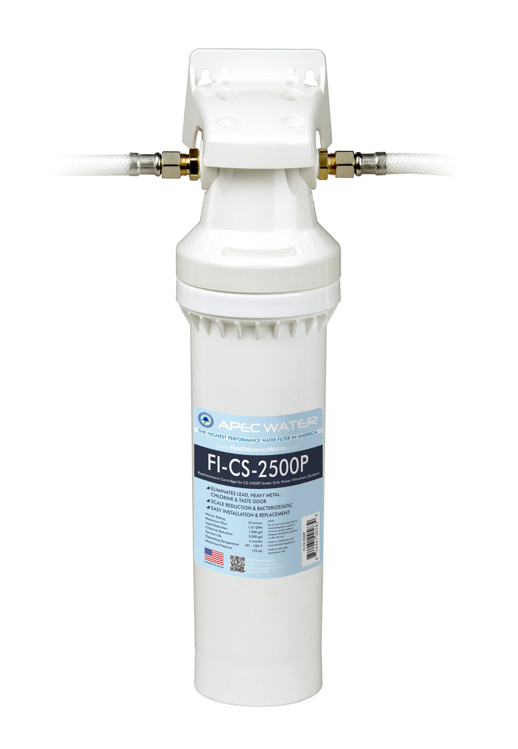 High Capacity Under-Sink Water Filter System I95566