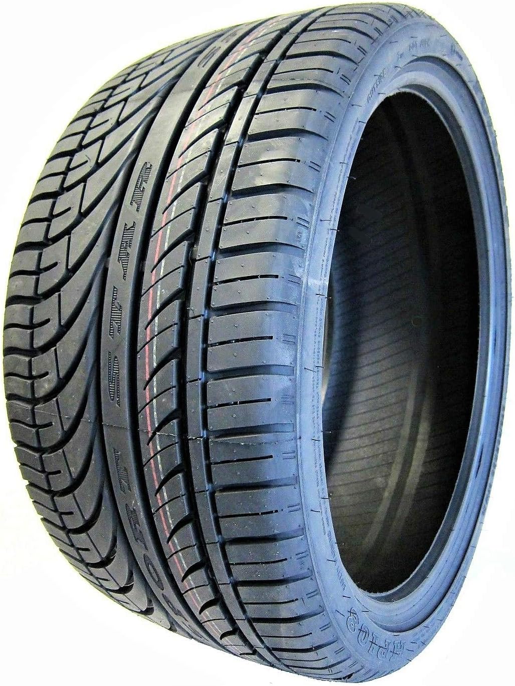 Set of 4 All-Season High Performance Radial Tires 295/25R22 97W Load Range XL 4-Ply BSW Black Side Wall F74537