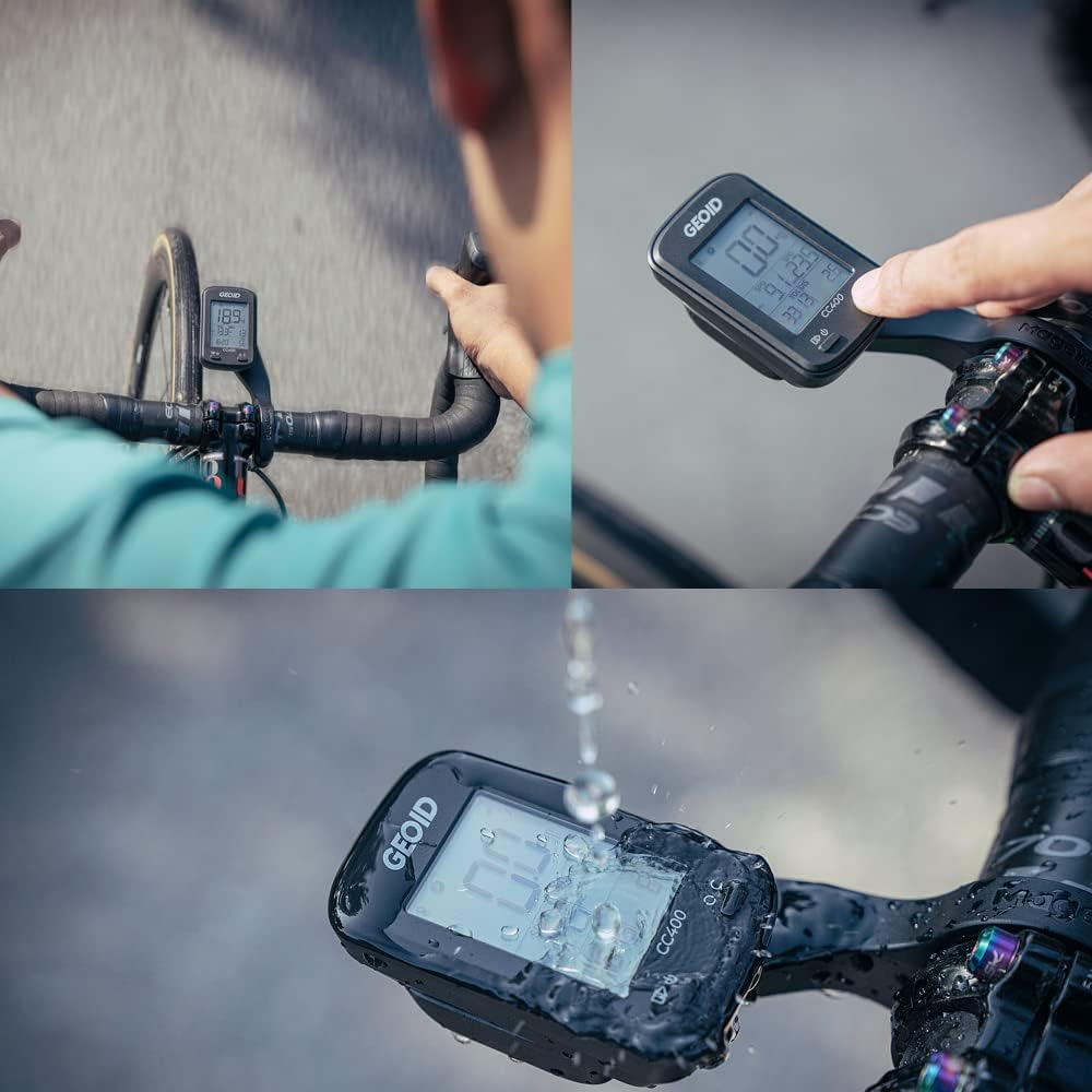Wireless Bluetooth Waterproof Bicycle Speedometer Odometer with LCD Automatic Backlight Display S4690