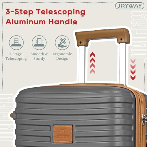 Expandable Carry on Luggage Suitcase with Spinner Wheels B21138