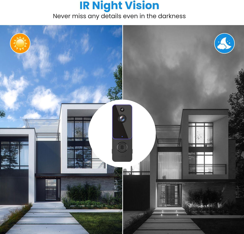 Wireless Doorbell Camera with Night Vision S1505