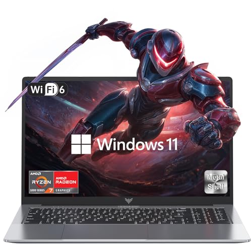 16.1inch Gaming Laptop with AMD Ryzen 7 5700U, 16GB RAM 512GB NVMe SSD Z4408