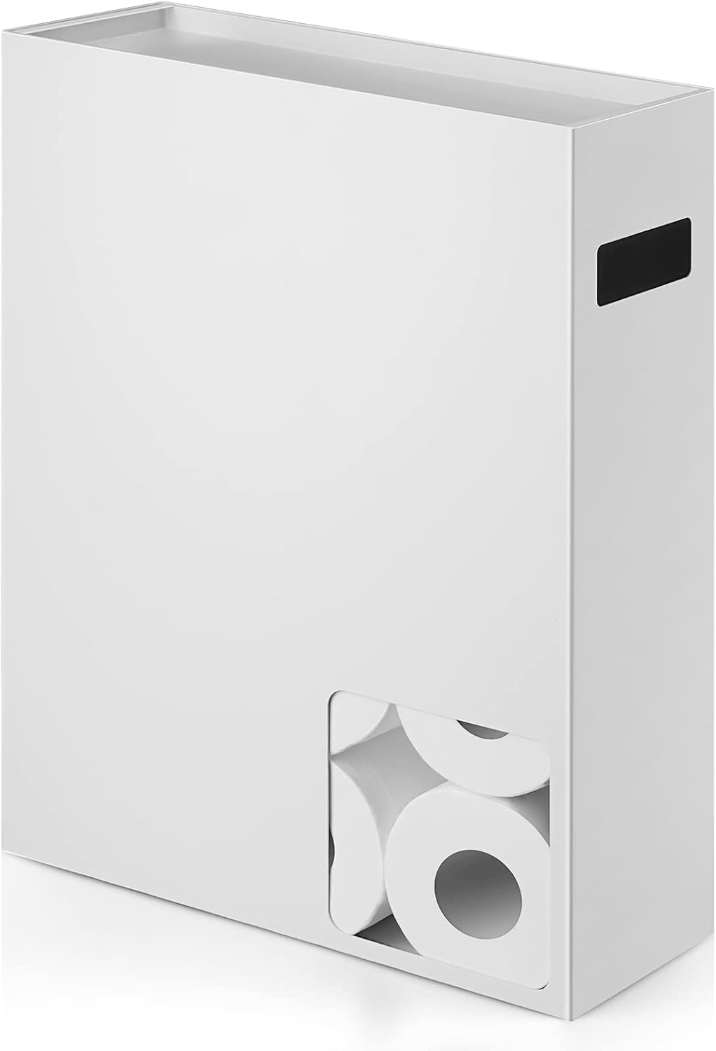 White Toilet Paper Storage Organizer T815