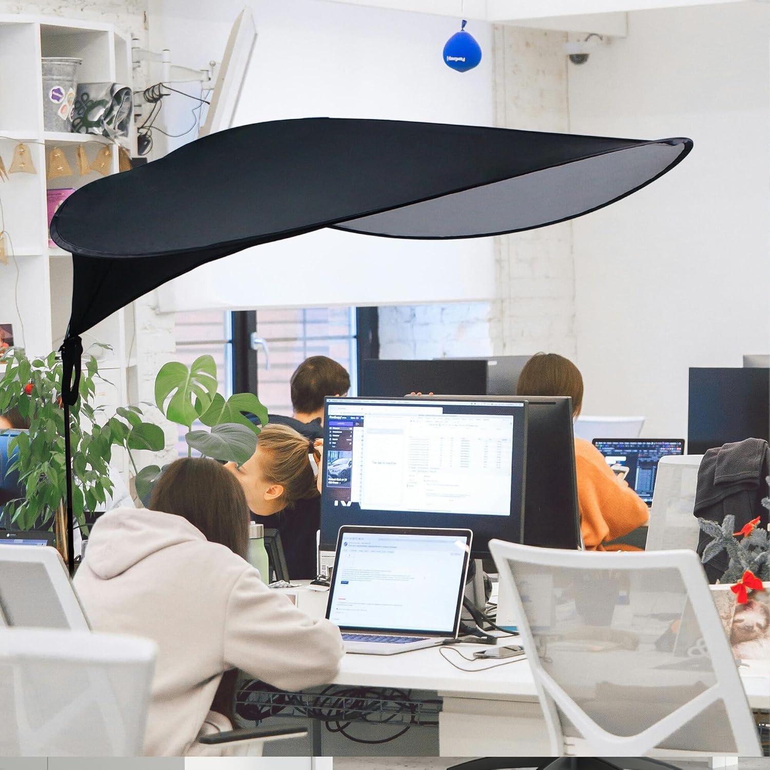 47" Diam Round Office Light Cover and Desk Shade M580062