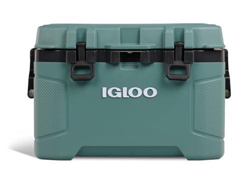 52Qt Wheeled Cooler Insulated Hard Shell Ice Chest T7159