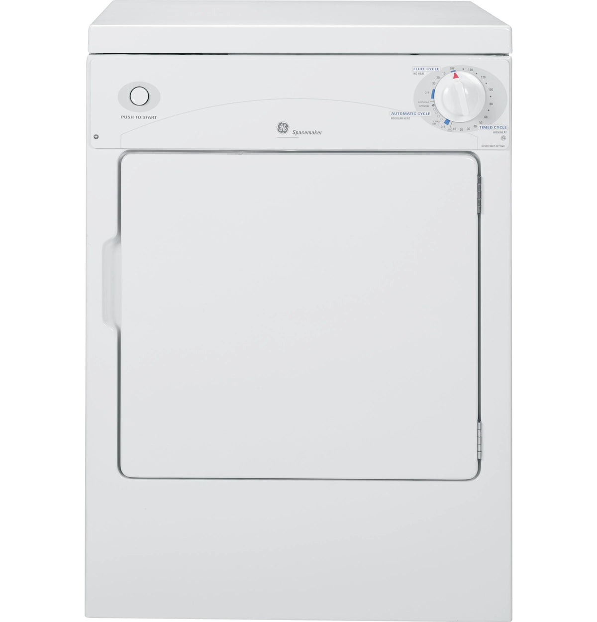 White Portable Dryer Z85813