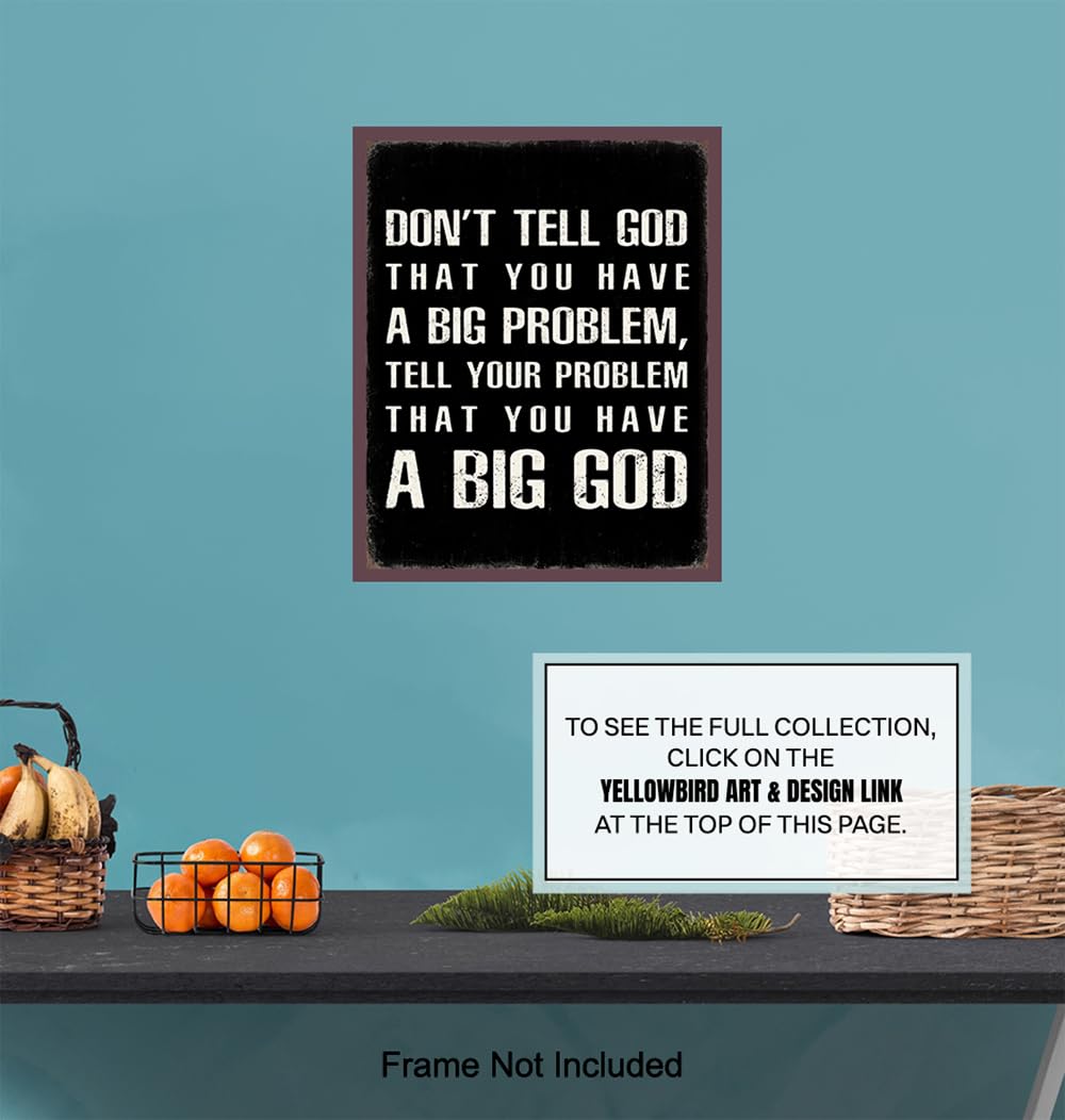 Christian Faith Wall Art Poster O24049