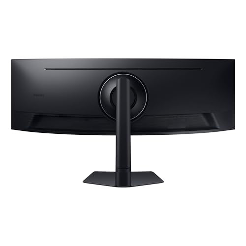 49" Curved Ultrawide Dual QHD Computer Monitor, USB-C, DisplayPort, HDMI, 120Hz, Height Adjustable Stand V499