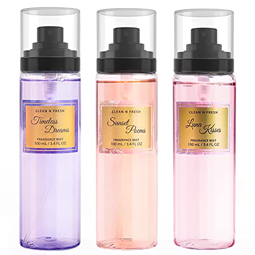Pack of 3 Body Spray, Each 3.4 Fl Oz M176549