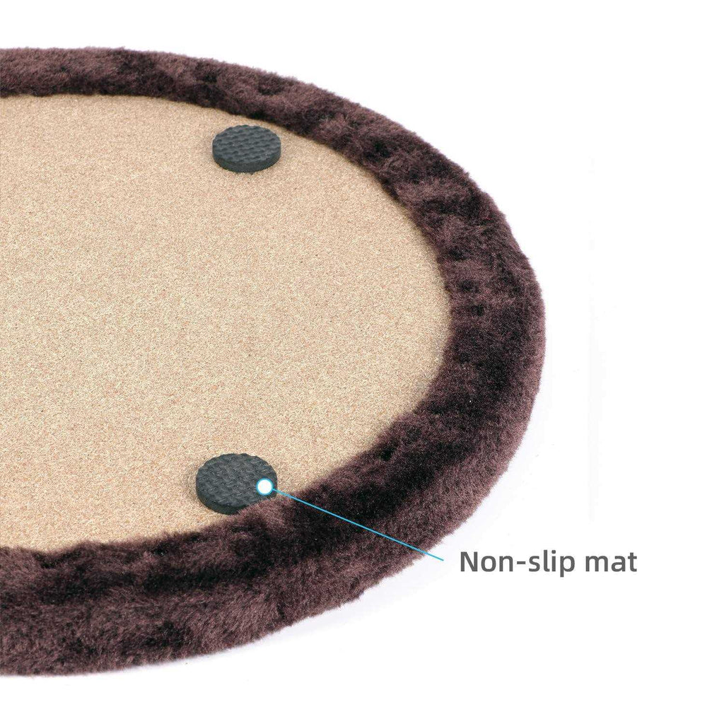 Cat Arch Self Groomer Massager with Cat Scratching Pad and Catnip Toy N28482
