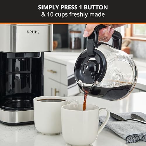 Stainless Steel 10 Cup Coffee Maker Z624495