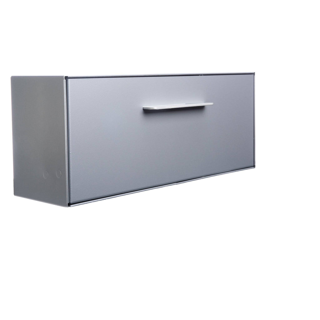 Modern Wall Mounted Mailbox (Silver) Y144674